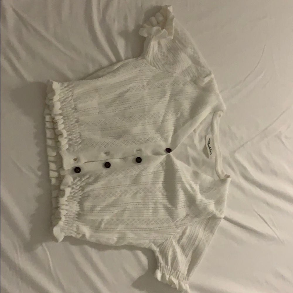 White tank top